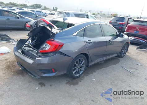 2020 Honda Civic Ex из США, поврежденный, VIN 19XFC1F36LE018913